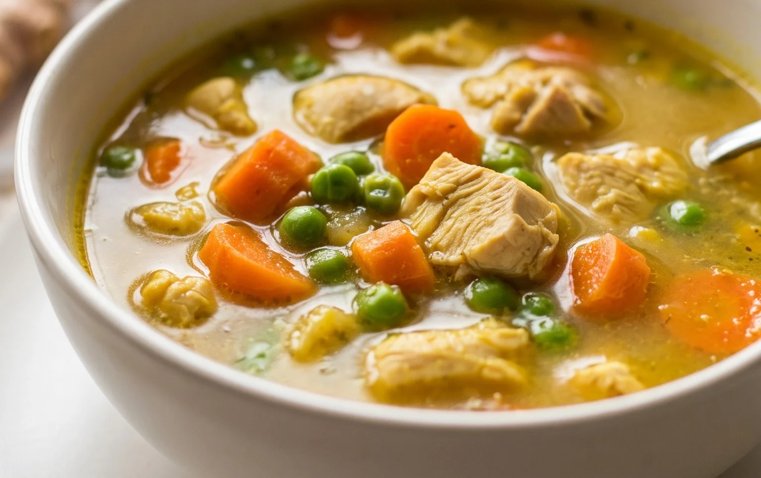 Anti Inflammatory Turmeric Chicken Soup
